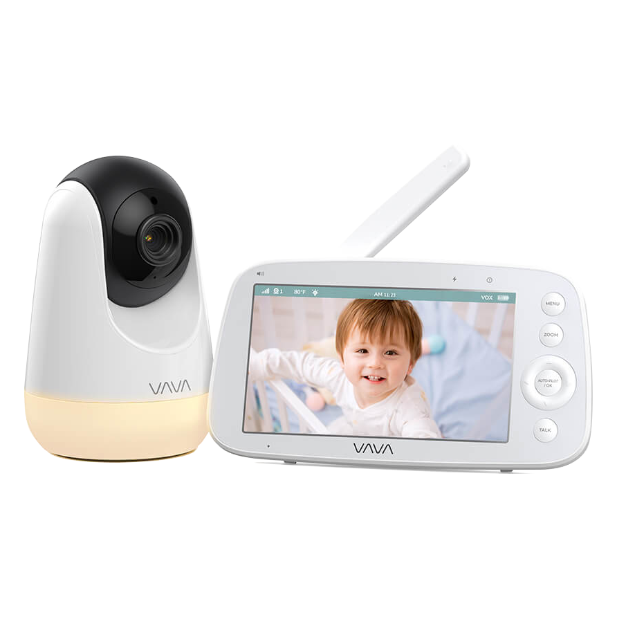 vava 720p baby monitor with night light