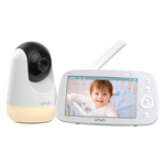 vava 720p baby monitor with night light