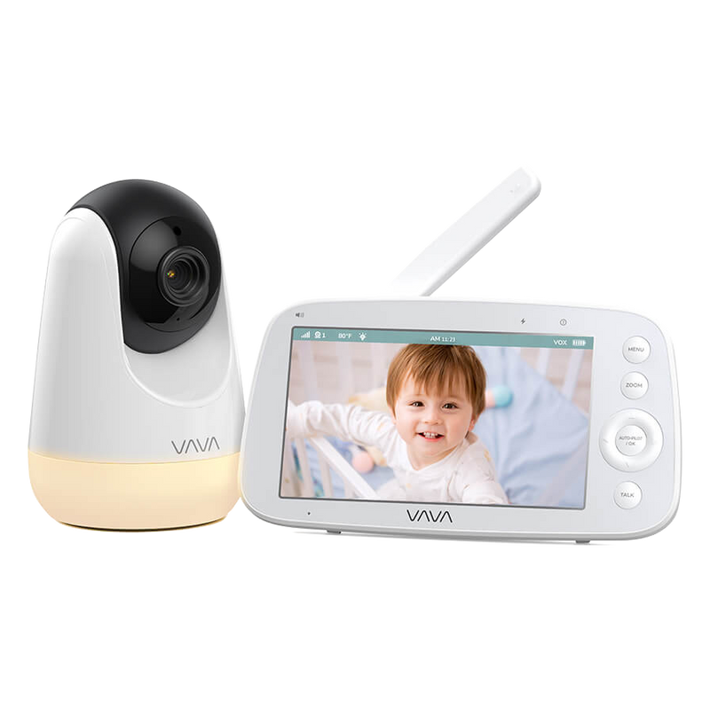 vava 720p baby monitor with night light