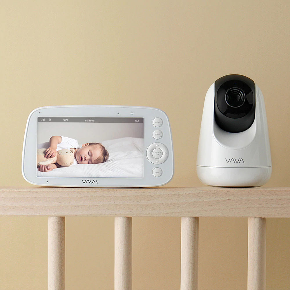 Soporte de clip de monitor de bebé Compatible con Vava Baby Monitor Mount  para niños pequeños Kit de montaje de giro flexible Soporte de cámara de  monitor de bebé